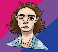 A (mediocre) self-portrait of myself.